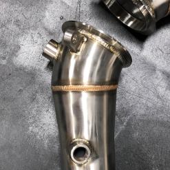 Alternative view of F10 F12 M5 M6 CATLESS DOWNPIPES Rk Autowerks