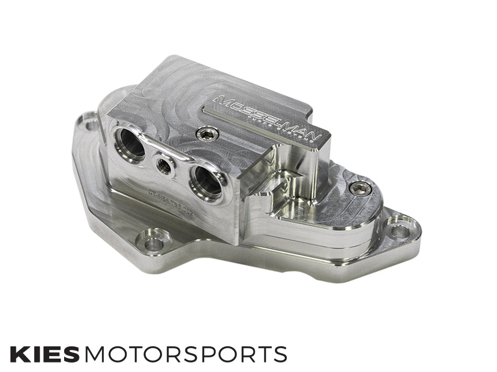 Mosselman Twin Oil Cooler Kit, Red, BMW 1-Series E8X - Image 5