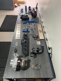 Alternative view of BIGBOOST N55 F-CHASSIS STAGE 3 TURBO KIT