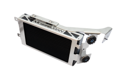 Alternative view of Mosselman Single Oil Cooler Kit, Red, BMW 1-Series E8X