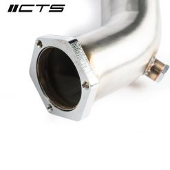Alternative view of CTS Turbo B6 Audi A4 Test Pipe