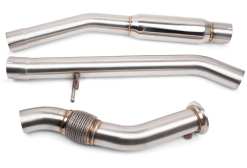 Alternative view of VRSF M57 Downpipe & Midpipe Combo Upgrade for 2008 – 2013 BMW X5D & X6D E70/E71