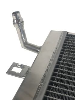 Alternative view of CSF Cooling High Performance Heat Exchanger Polished BMW 2015-2020