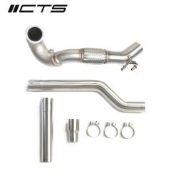 CTS Turbo MQB AWD Exhaust Downpipe (MK7/MK7.5 Golf AWD, Golf R, A3/S3/TT/TT-S Quattro)