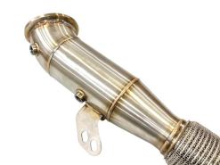 Alternative view of MAD B58 4.5" Catted Downpipe W/ Bracket BMW F, G Chassis & Supra MAD-3056