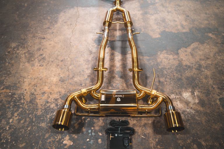 Valvetronic exhaust system for Nissan 370Z