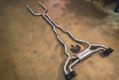 Alternative view of BMW G30 M550I Valved Sport Exhaust System