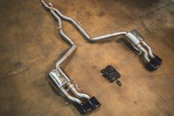 Alternative view of Mercedes W218 CLS63 AMG Valved Sport Exhaust System