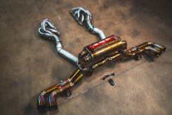 Alternative view of Ferrari F430 Valved Sport Exhaust System