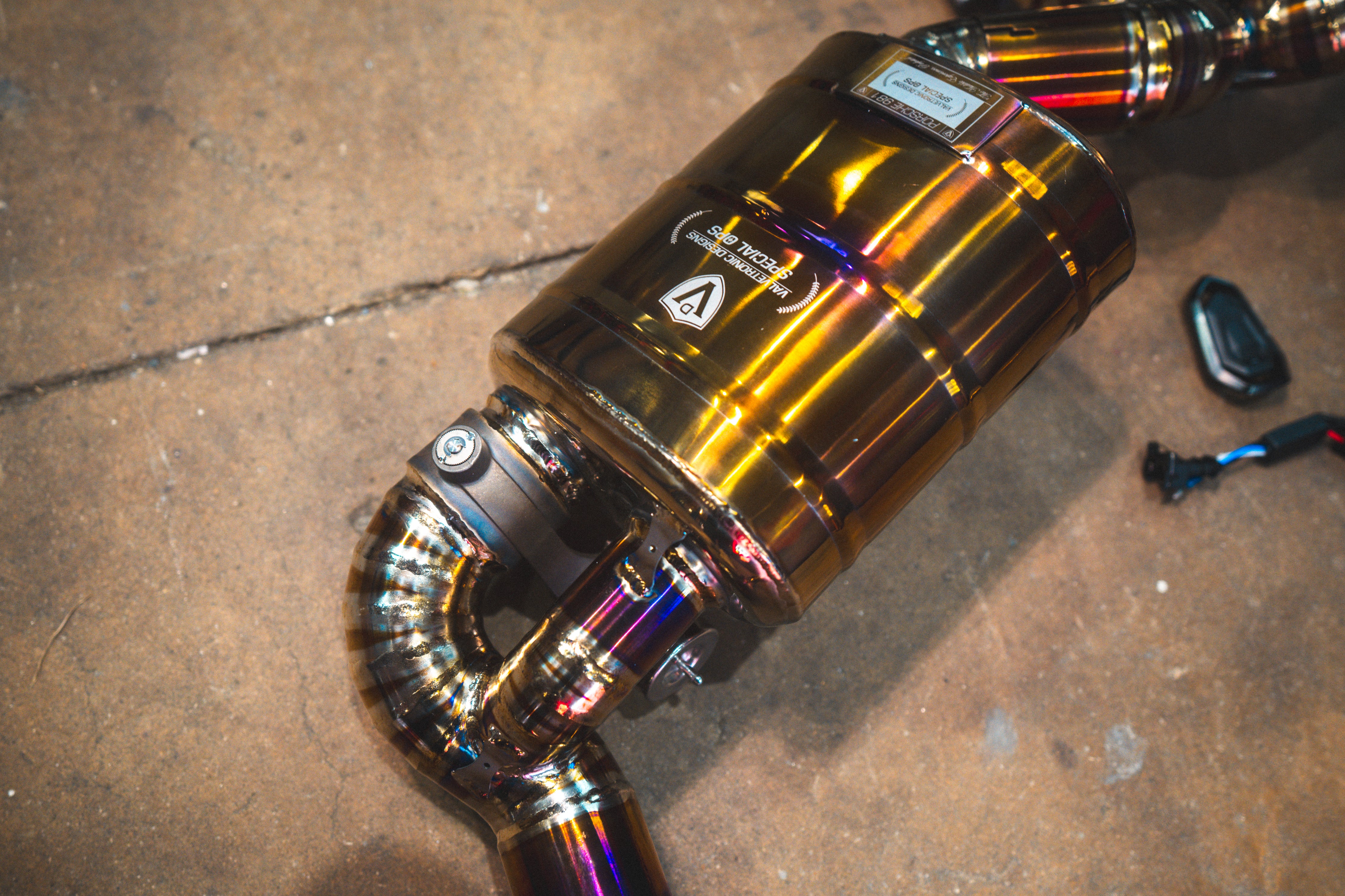 Porsche Boxster/Cayman 981 Valved Sport Exhaust System - Image 9