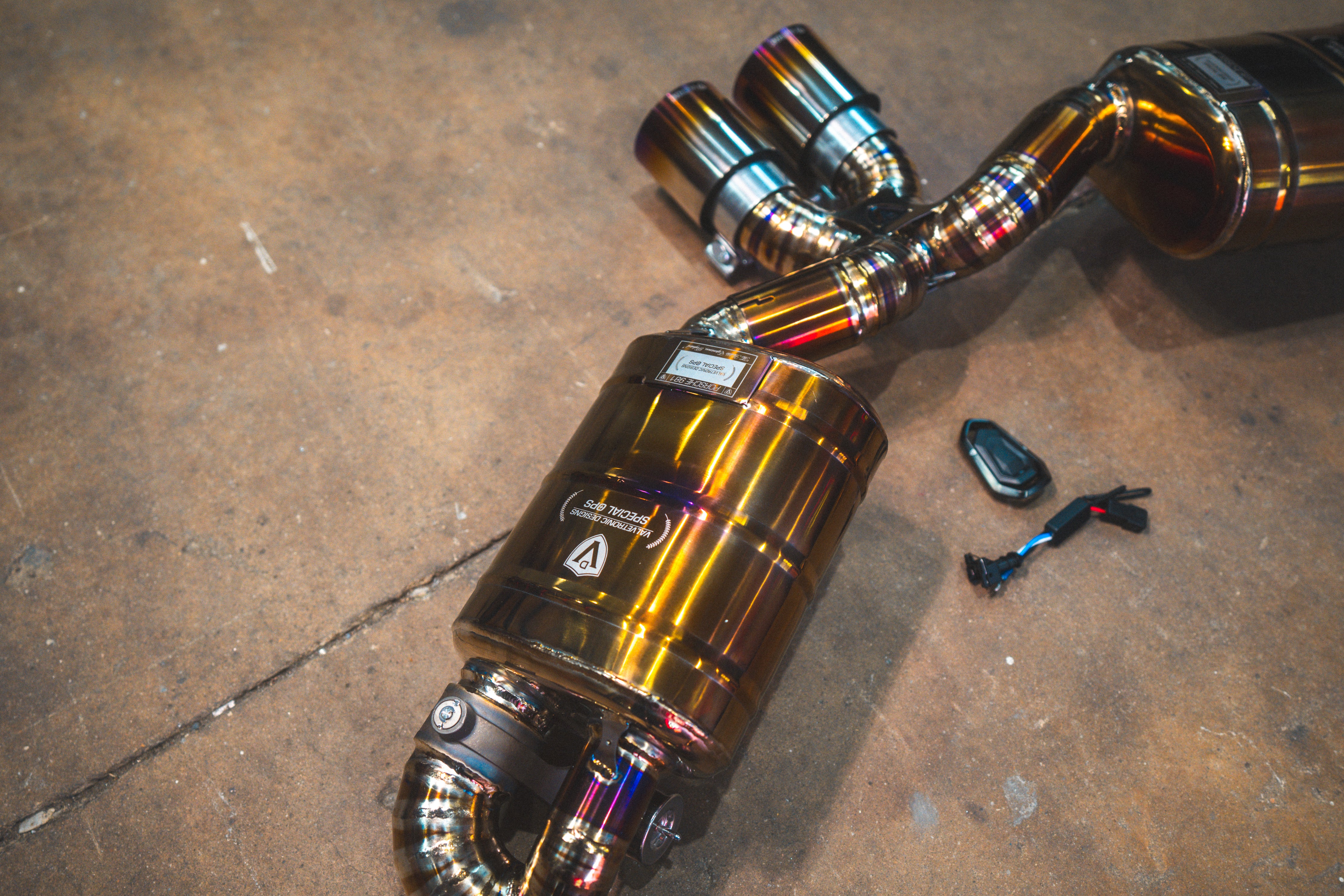 Porsche Boxster/Cayman 981 Valved Sport Exhaust System - Image 8