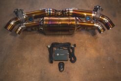 Alternative view of Porsche 992 Carrera / Turbo Valved Sport Exhaust System