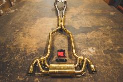 Alternative view of Mercedes SLS AMG Valved Sport Exhaust System