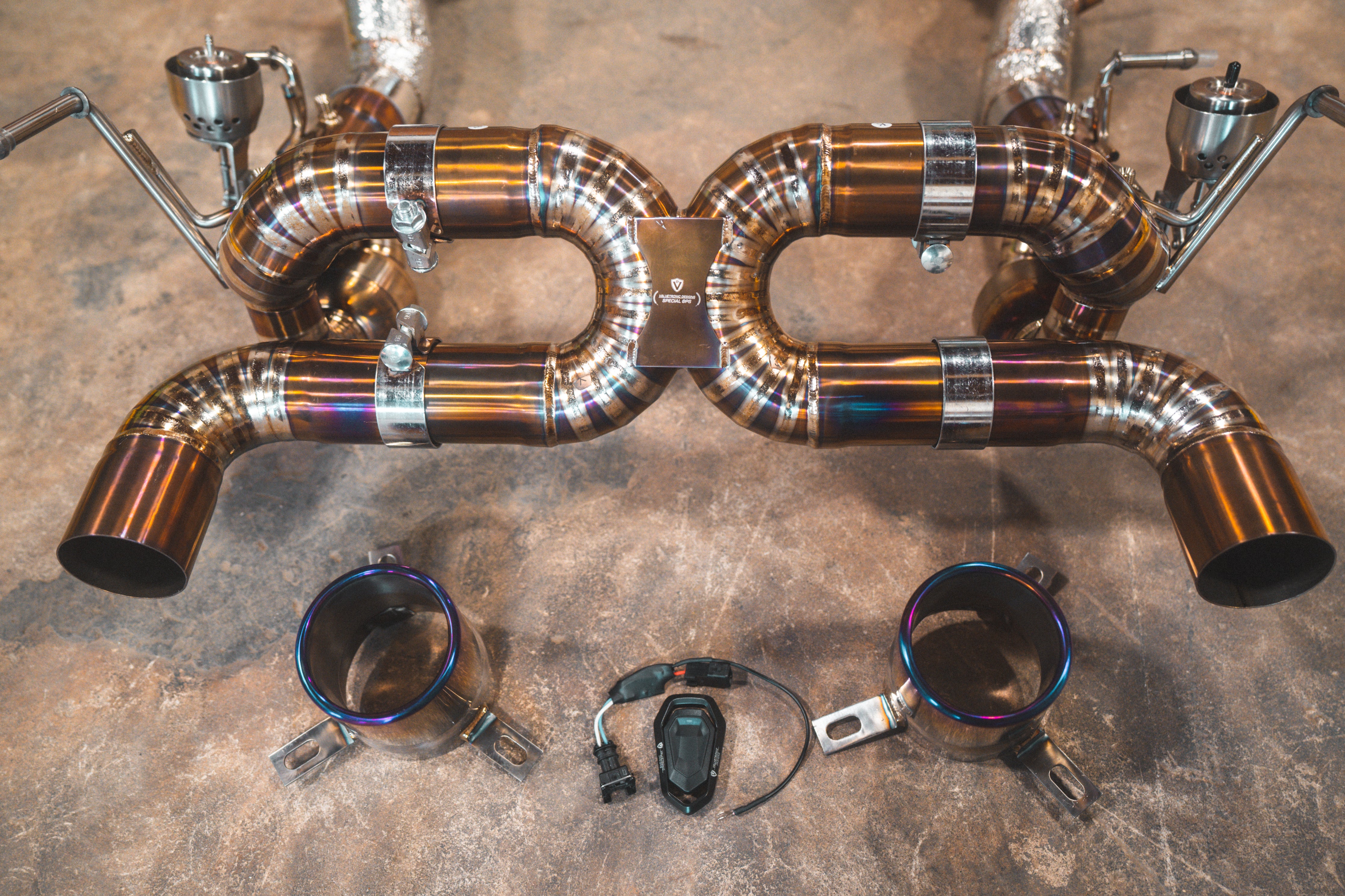 Ferrari F8 Valved Sport Exhaust System - Image 10