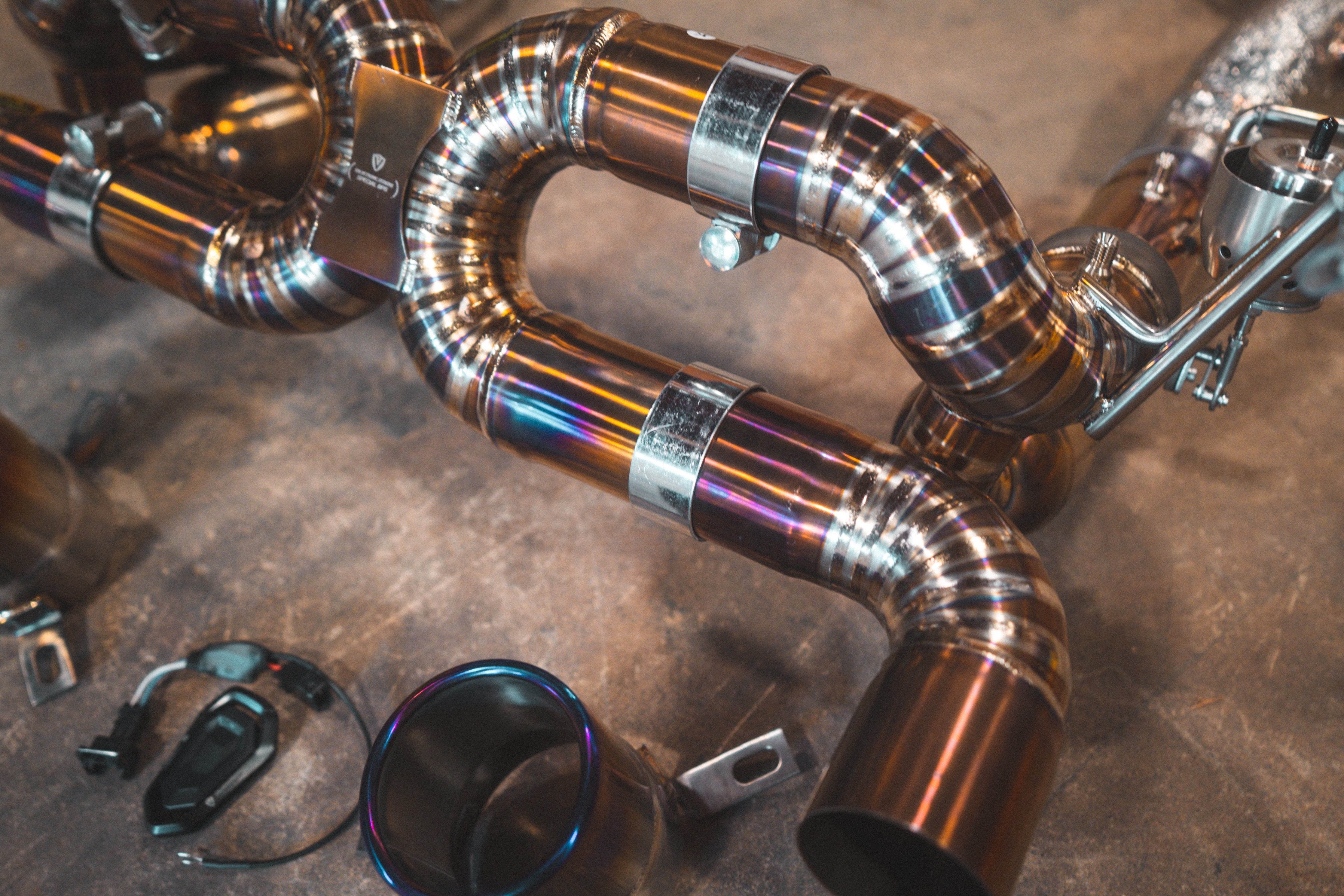 Ferrari F8 Valved Sport Exhaust System - Image 15