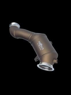 Alternative view of Mercedes-Benz C300 (M274) Stainless Steel Downpipes